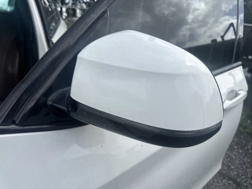 2014-2018 BMW X5 F15 Left Driver  Mirror White OEM OEM