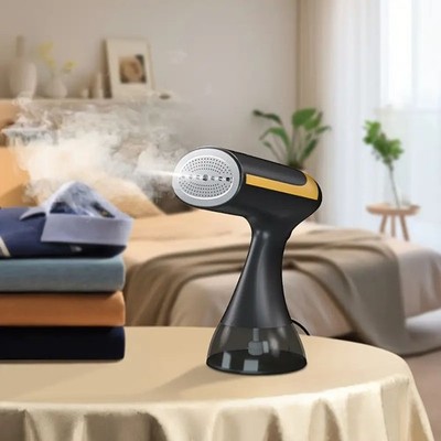 Dampfglätter Handheld Steamer 1500W Reisebügeleisen 300ml Tragbar Entfalter NEU