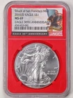 2016-(S) 1oz Silver American Eagle MS69 Eagle 30th Anniversary NGC 4541453-082