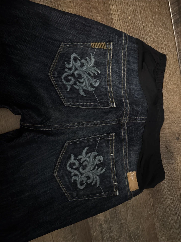 Paige Laurel Canyon Women's Maternity Jeans Size 27 - Image 3 of 4