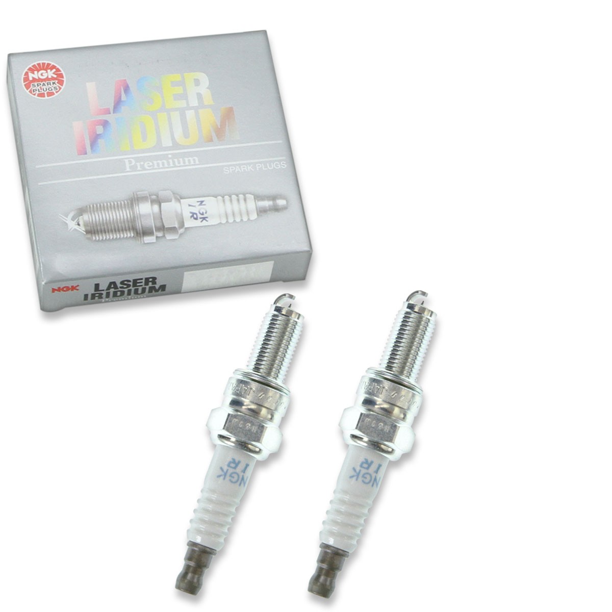 2 pc NGK 4948 CR8EIB-10 Laser Iridium Spark Plugs for 09482-00584 Ignition oz
