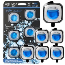 6x Car Vent Clip Air Freshener Aromatherapy Scent Diffuser Odor Eliminator Truck