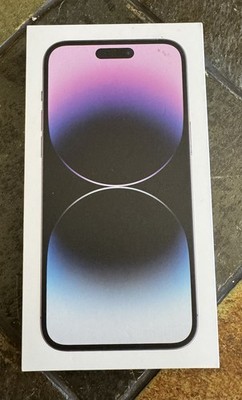 Apple MQ8W3LL/A iPhone 14 Pro Max Deep Purple, 256GB BOX ONLY USB-C to lightning