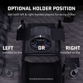 Hottoby  Racing Simulator Cockpit With Black Seat Fit For Logitech G29 G920 G923