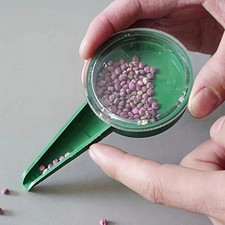 Garden Seed Sower Dispenser Tool Adjustable Seeder For Various Plant Seeds