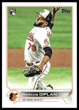 Marcos Diplan Rookie RC 2022 Topps #517 Baltimore Orioles