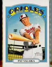2021 Topps Heritage #485 Pat Valaika