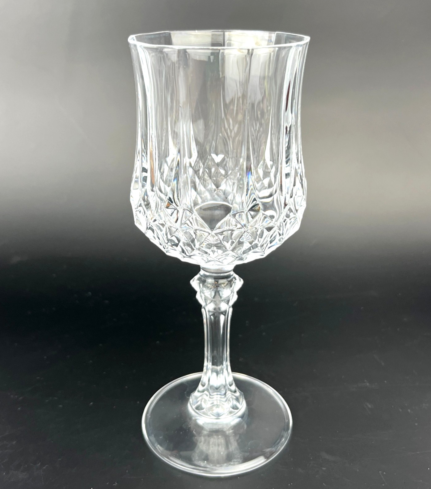 Cristal D'Arques Longchamp Crystal Wine Glasses Set of 6 French Crystal Goblets image 5
