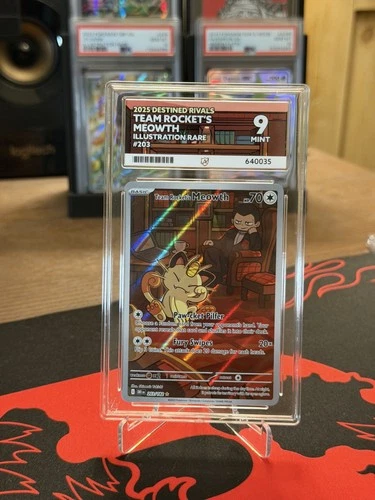 Team Rocket's Meowth 203/182 - Destined Rivals - ACE 9