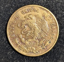 1961 Mexico 5 Centavos Circulated KM# 426