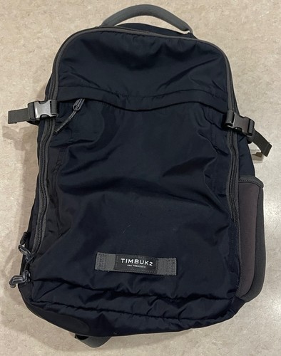 TIMBUK2 Division Laptop Backpack Deluxe Black Double Strap Padded