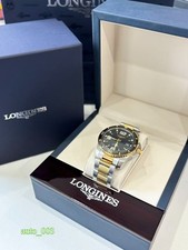 Longines HydroConquest 41mm Quartz SS Black Dial Mens Watch L3.740.3.56.7 6