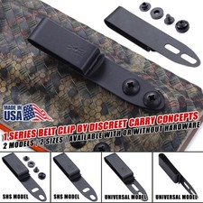 1 Series Belt Clip by Discreet Carry Concepts - 2 Models w/Hardware Options