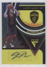 2020-21 Panini Flux Ultraviolet Signatures Larry Nance Jr #UV-LNJ Auto 0f67