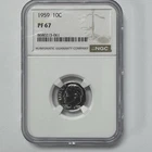 1959 10C Roosevelt Silver Dime NGC PF67 Proof