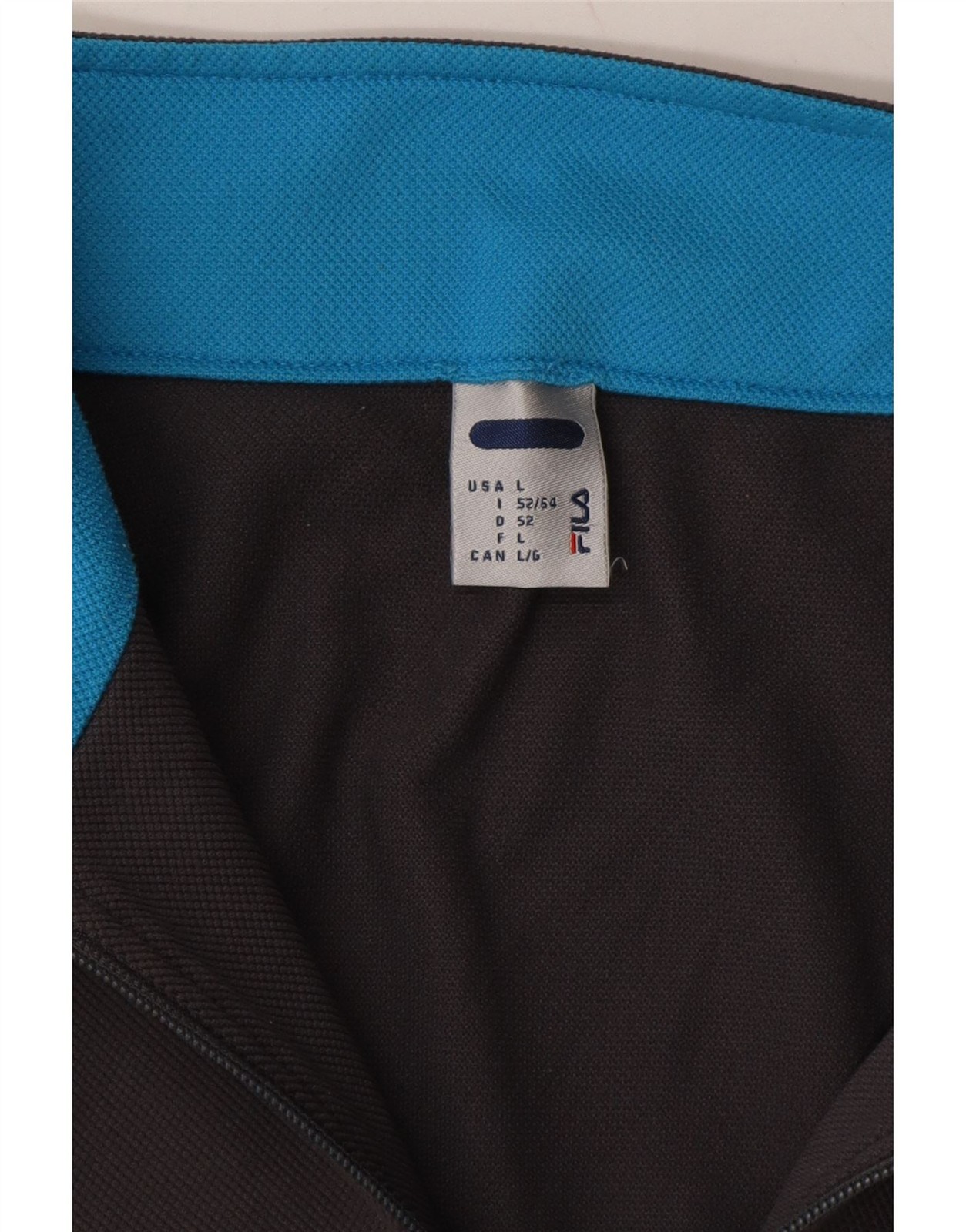 FILA Tuta Uomo Top Giacca Grande Grigio Colorblock Poliestere AH11