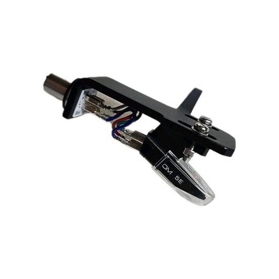 GENUINE ORTOFON OM5E CARTRIDGE ELLIPT DIAMOND  +SH4 STYLE BLACK HEADSHELL COMBO 