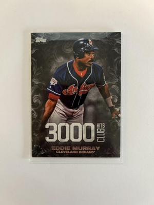 #ad 2016 Topps Update #3000H 8 Eddie Murray 3000 Hits Club $1.00