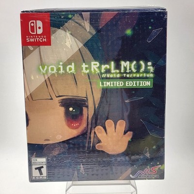 Nintendo Switch - void tRrlM(); Void Terrarium Limited Edition Sealed VideoGame