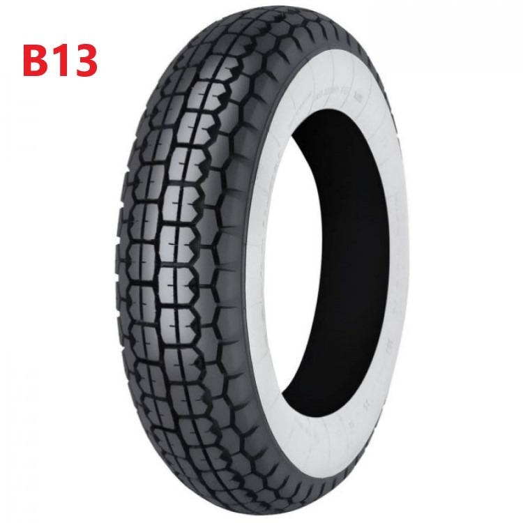 Scooter Motorcycle Tyre Mitas 3.50 -8 46J TT White Wall Universal B13 Suzuki