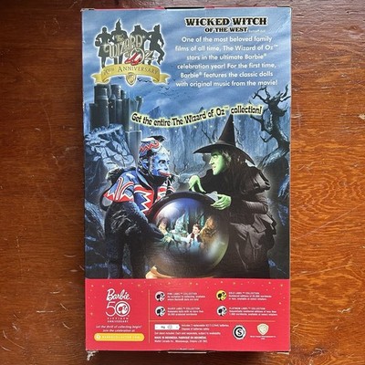 Barbie 2008 Pink Label Wicked Witch of the West Wizard of Oz 50th