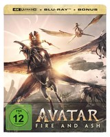 Avatar: Fire And Ash. UHD + Blu-Ray (Limited Steelbook) | James Cameron (U. A.)