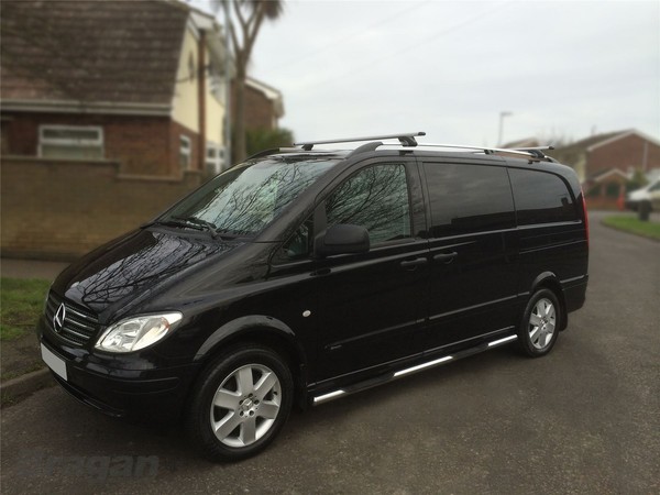 DachträGer FüR Mercedes Metris 2016+ MWB LWB Van Mit QuerträGern + Sperren-image