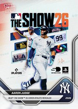 2026 MLB The Show Cover Topps NOW Aaron Judge...