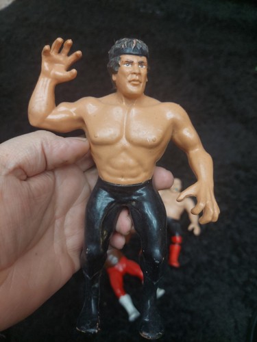 Vintage 1984 Ricky The Dragon Steamboat WWF LJN Ti...
