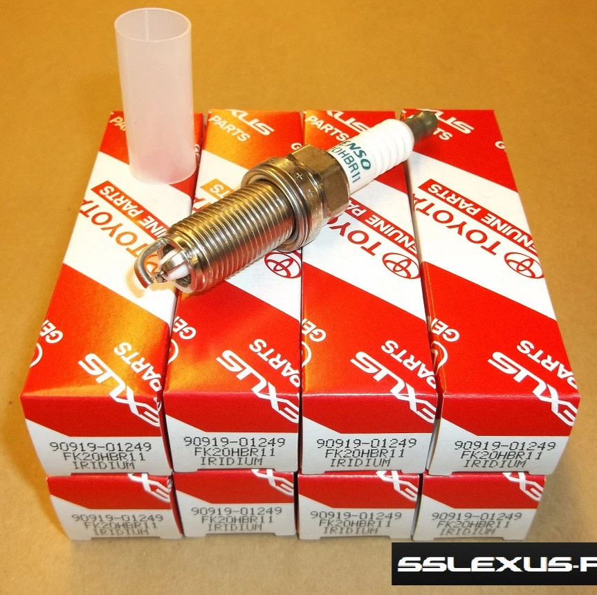 6Pack OEM 90919-01249 Denso Iridium Spark Plugs For Toyota LEXUS GS300 IS