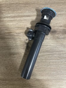 Chrome vanity lever operated sink stopper for parts.