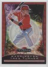 2020 Panini Chronicles Titan Ruby Wave 70/199 Trea Turner #21 1b8