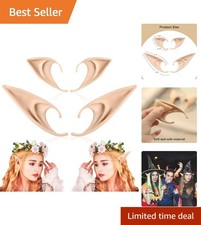 2 Pairs Elf Ears Soft, Comfortable, and Perfect for Dress Up Events