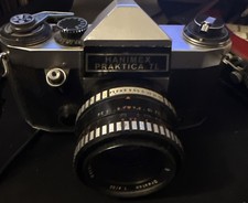 Hanimex Praktica Super TL with Meyer-Optik Gorlitz Oreston 50mm f/1.8 Lens/Case