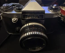 Hanimex Praktica Super TL with Meyer-Optik Gorlitz Oreston 50mm f/1.8 Lens/Case
