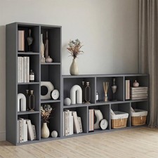 Wooden 5 7 8 Storage Cube Display Unit Living Room Cabinet Bookcase