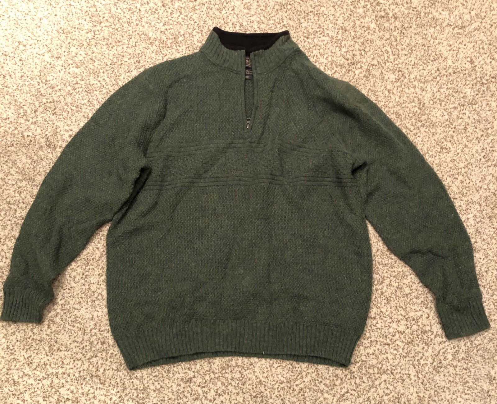 Pendleton Washable Wool 1/4 Zip Pull Over Sweater… - image 1