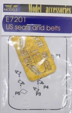 Model Accessories E7201 US Seats And Belts Kit