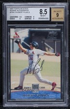 2001 Topps Reserve Albert Pujols #TRA-3 BGS 8.5 Auto 06bg