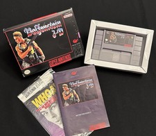 Wolfenstein 3D SNES CIB Complete Box Manual Inserts Super Nintendo Works