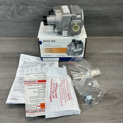 #ad Emerson White Rodgers 36C03 300 Furnace Combination Gas Valve $99.95
