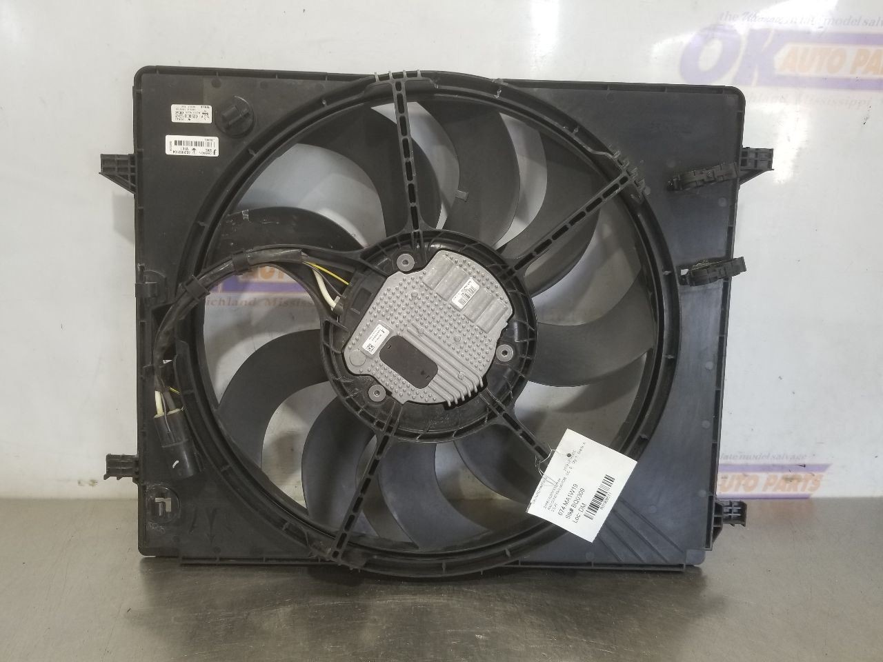 Maserati Levante Radiator fans Set