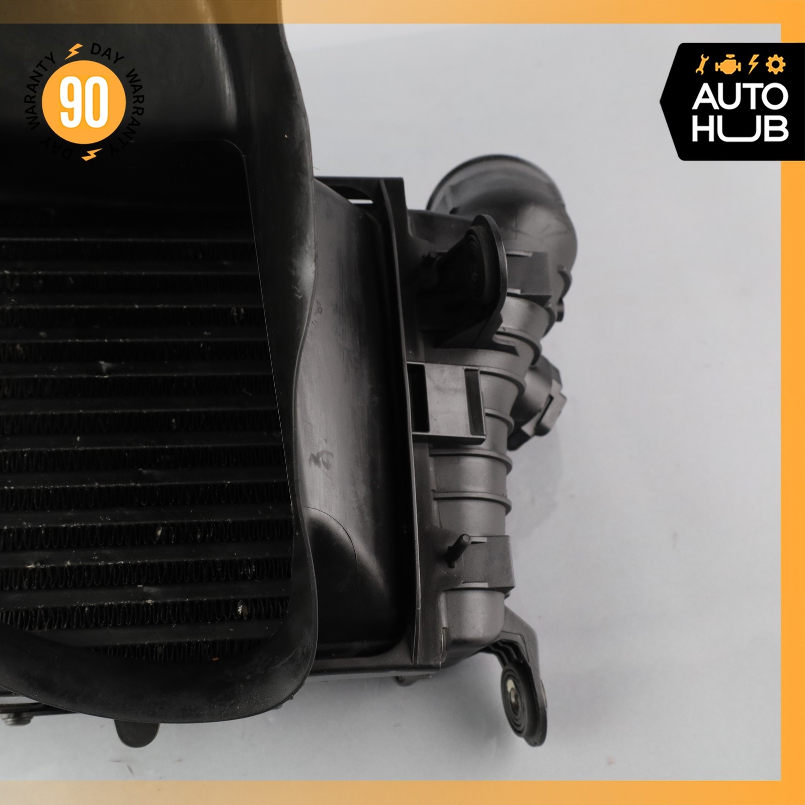 Bentley Continental Flying Spur Left Intercooler Radiator w/ Air Duct OEM
