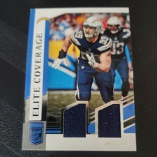 2018 Donruss Elite - Elite Coverage Joey Bosa #EC-17 (MEM) THICK CARD