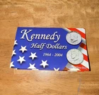 1964 & 2004 Kennedy Half Dollar Limited Edition Pack, Uncirculated Silver