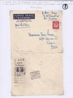 1955 GWR Paddington Prepaid Label on cover Sent by passenger train to Slough. Co