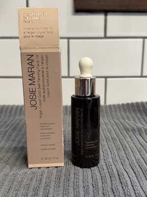 Josie Maran Argan Liquid Gold-Tanning Face Oil 1 Fl Oz  NIB