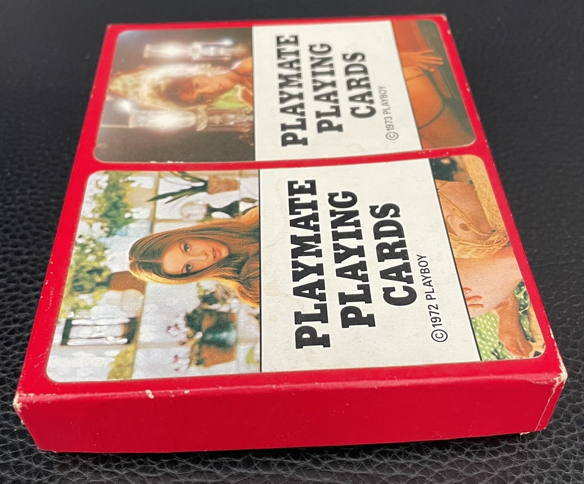Vintage 1972 1973 PLAYBOY Playmate Double Deck Playing Cards