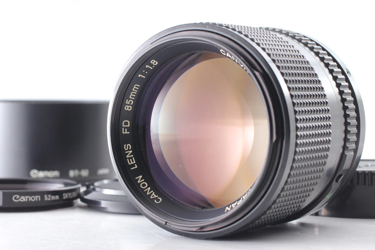 【動作品】Canon NEW FD 85ｍｍ F1.8 レンズ Canon FD f/1.8 Camera Lenses 85mm Focal for sale | eBay