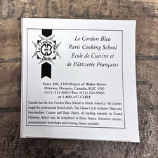 Le Cordon Bleu Paris Cooking School Vintage Print Ad Ottawa Ontario Cooking 